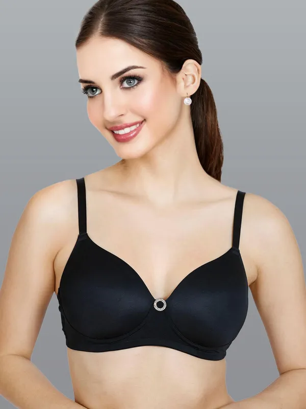 Black_Beautiful_Lightly_Padded_Bra_Panty_Set