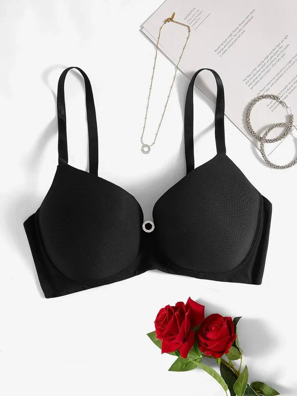Black_Beautiful_Lightly_Padded_Bra_Panty_Set