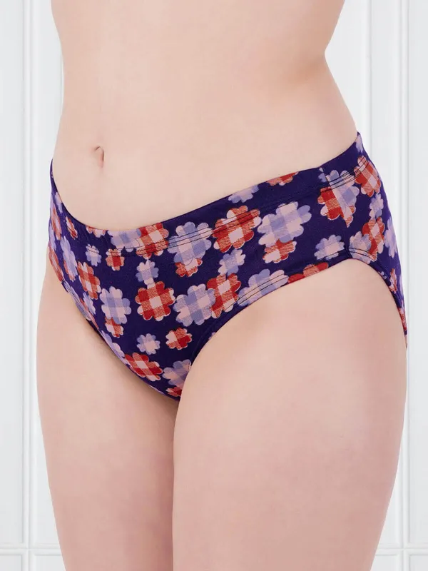 Pack_of_2_Blue_&_Red_100%_Cotton_Flower_Print_Panty