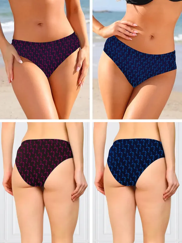 Pack_of_2_Pink_&_Blue_100%_Cotton_Leaf_Print_Panty