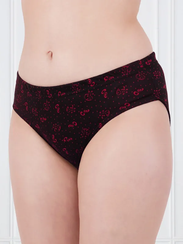 Green_&_Pink_100%_Cotton_Polka_Flower_Print_Panty_set
