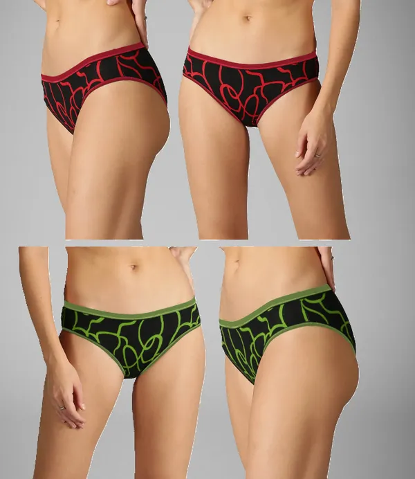 Pack_of_2_Red_&_Green_100%_Cotton_Snake_Print_Panty
