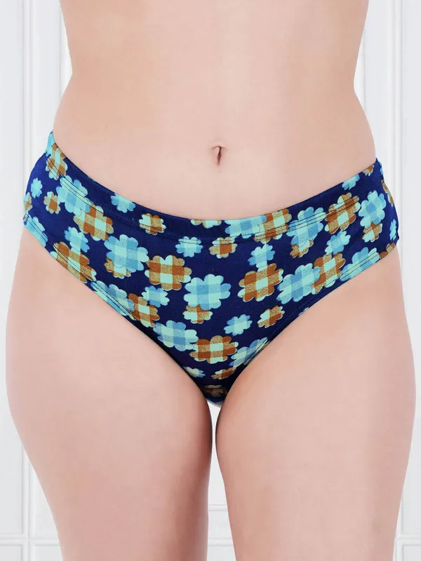 Blue_&_Yellow_100%_Cotton_Flower_Print_Panty_set_of_2