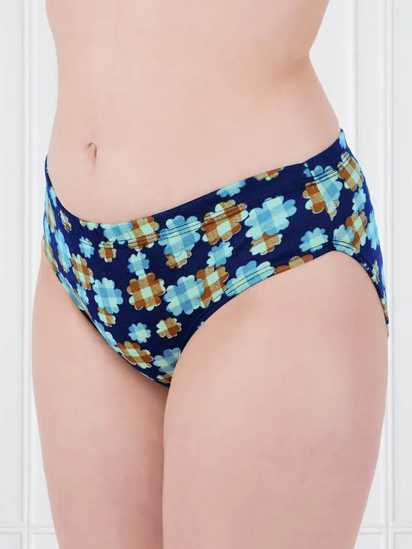 Blue_&_Yellow_100%_Cotton_Flower_Print_Panty_set_of_2