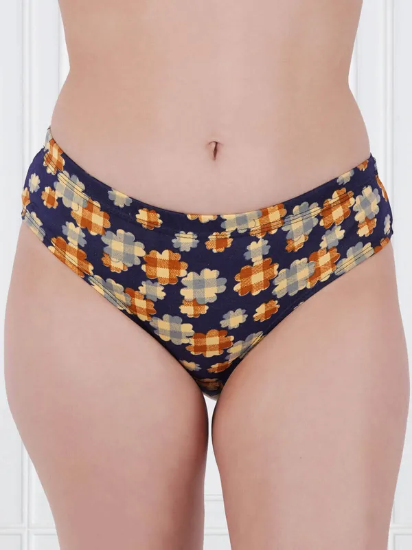 Blue_&_Yellow_100%_Cotton_Flower_Print_Panty_set_of_2