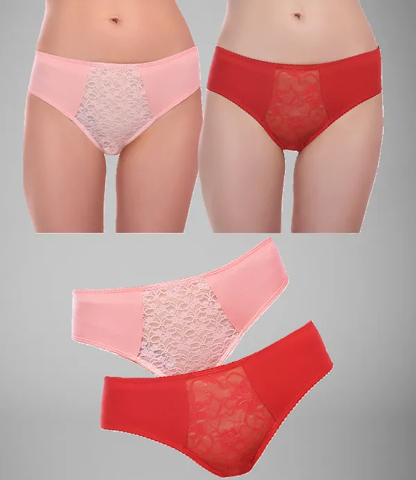 Pack_of_2_Red_&_Light_Pink_Designer_Anti-Bacterial_Bikini_Panty