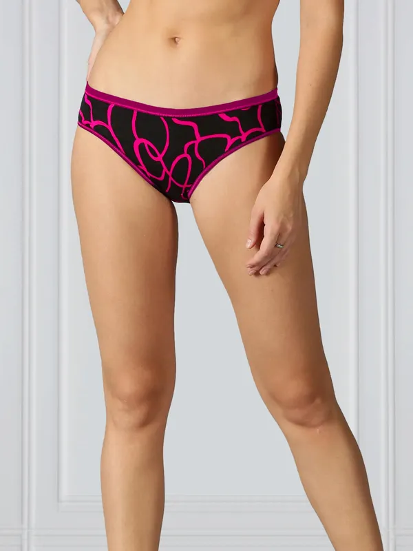 Pack_of_2_Yellow_&_Pink_100%_Cotton_Snake_Print_Panty