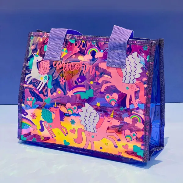 Purple_Holographic_Transparent_Tote_Bag_For_Women