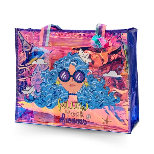 Purple_Holographic_Transparent_Tote_Bag_For_Women