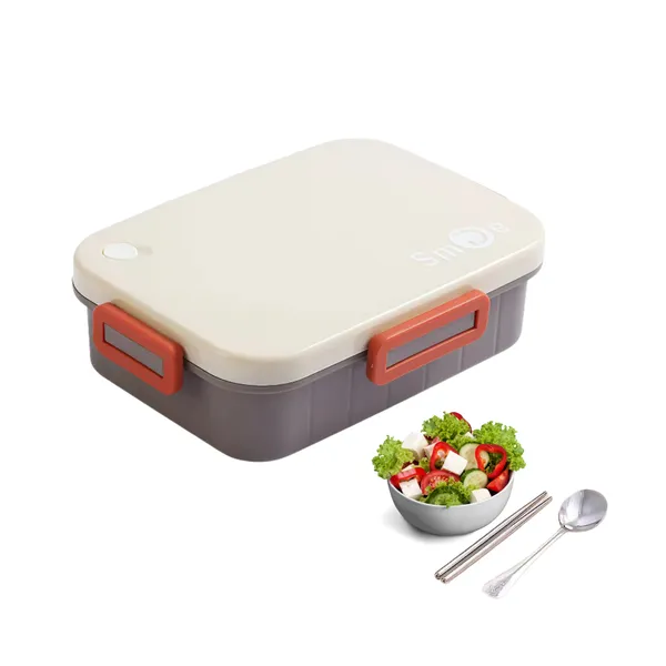 750ml_Leak-Proof_Stainless_Steel_Lunch_Box_Brown_|_3-Compartment_Tiffin_for_Office,_School_&_Travel