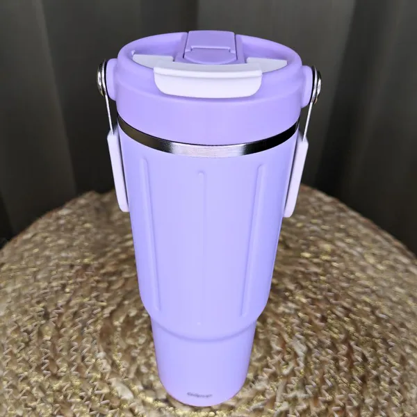 Purple_Premium_Stainless_Steel_Tumbler_with_Flip_Straw_&_Handle