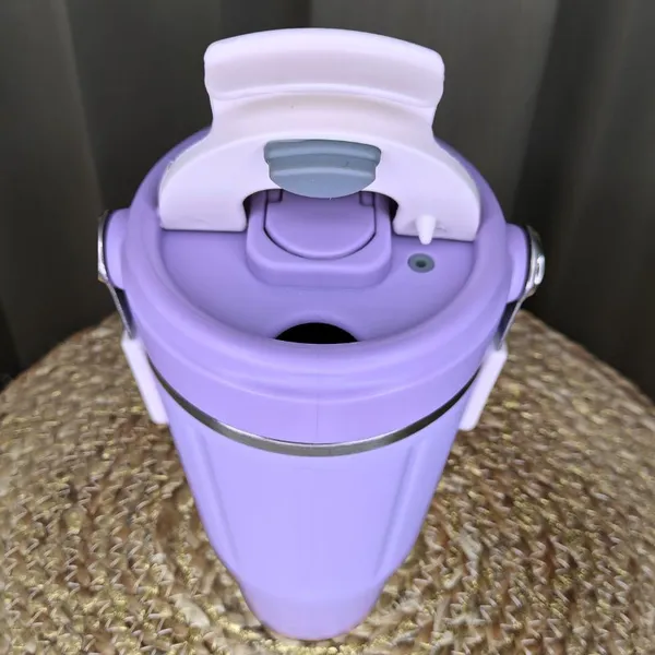 Purple_Premium_Stainless_Steel_Tumbler_with_Flip_Straw_&_Handle