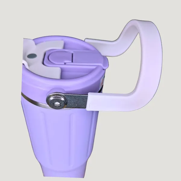 Purple_Premium_Stainless_Steel_Tumbler_with_Flip_Straw_&_Handle