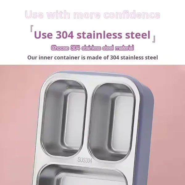 Leakproof_620ml_Bento_Lunch_Box_-_Pink_|_3-Compartment_BPA-Free_&_Insulated_Stainless_Steel_Tiffin_for_Kids_&_Adults