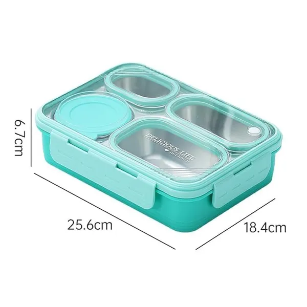 Green_4_Compartment_Stainless_Steel_Lunch_Box_|_Leak-Proof_Tiffin_Box_for_School_Kids_&_Adults