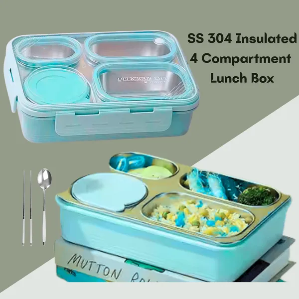 Green_4_Compartment_Stainless_Steel_Lunch_Box_|_Leak-Proof_Tiffin_Box_for_School_Kids_&_Adults