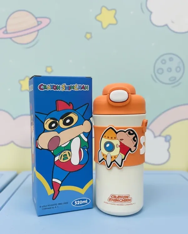 Cartoon_Stainless_Steel_Insulated_Water_Bottle_Orange_-_520_ML