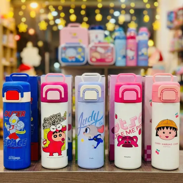 Cartoon_Stainless_Steel_Insulated_Water_Bottle_Blue_450_ML
