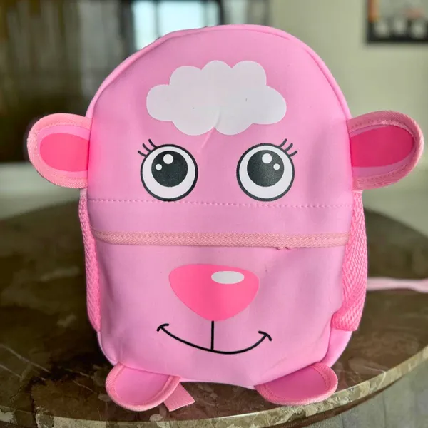 Cartoon_Kids_Backpack_-_Pink_Premium