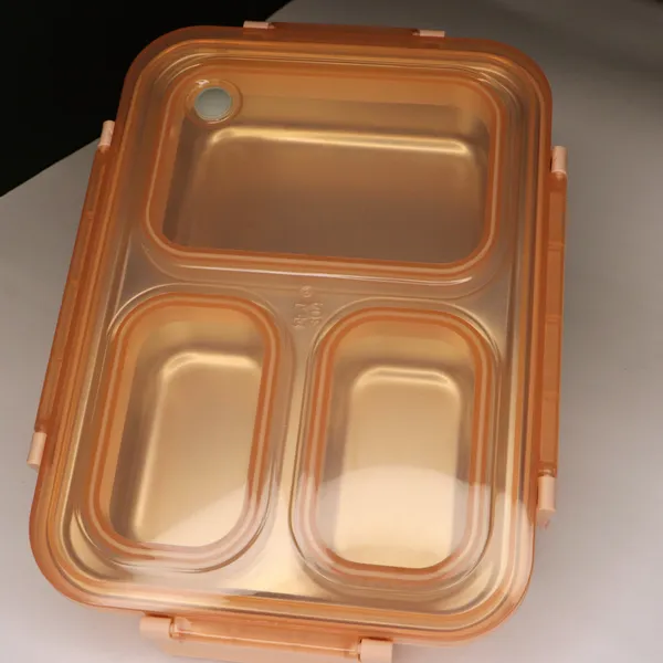 Peach_Stainless_Steel_Lunch_Box_3_Compartment_|_Leak-Proof_Tiffin_Box_for_School_Kids_&_Adults