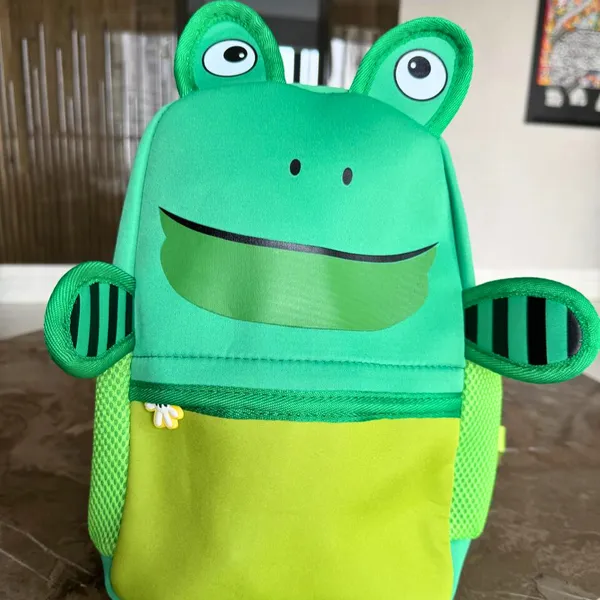 Green_Premium_Cute_Cartoon_Style_Backpack_For_Kids
