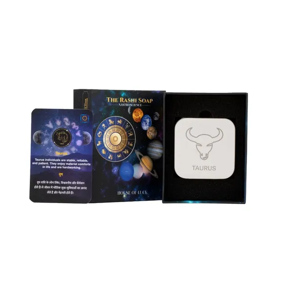 Blue_&_White_Handmade_Ayurvedic_Goat_Milk,_Glycerine_Soap_Base_&_Walnut_Scrubber_Organic_Zodiac_Soap_(Aquarius_&_Taurus)_(Pack_Of_2)