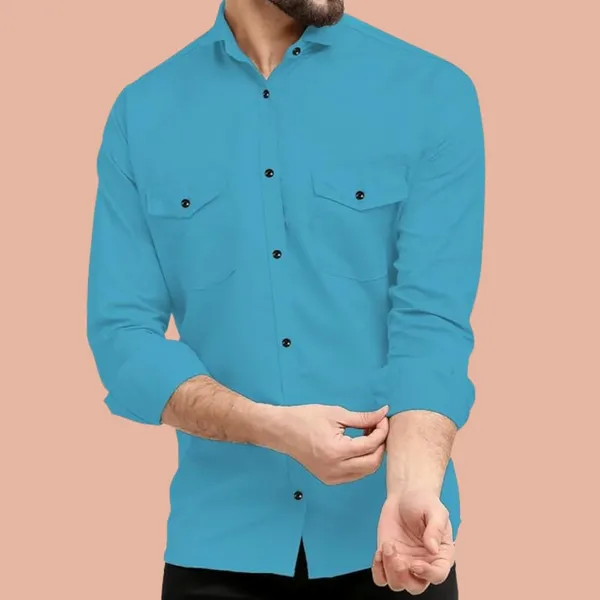 Rebelify_Men's_Cotton_Blend_Shirt_with_Pockets_Full_Sleeves_Collared_Neck_Solid_Pattern_Botton_Down_Closure_Regular_Fit_and_Standard_Length