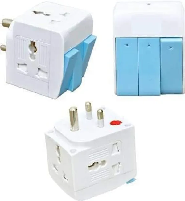 _3-In-1_Universal_Travel_Adapter_Multi-Plug_With_Individual_Switch_Socket_With_Spike_Buster_Fuse_Protected_|_Multiplug_Three_Pin_Plug_Socket_|3_Pin_3_Way_Plug_For_Home,_Office_Laptop_Desktop_(Sp3-1)