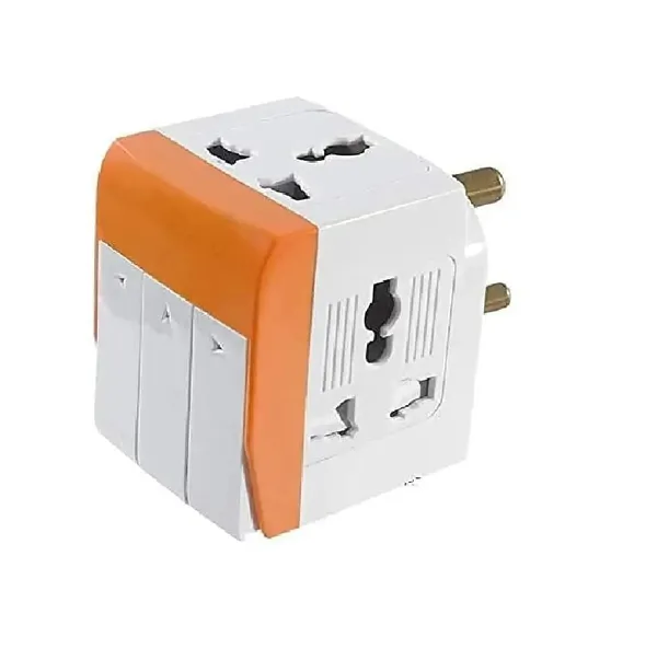 _3-In-1_Universal_Travel_Adapter_Multi-Plug_With_Individual_Switch_Socket_With_Spike_Buster_Fuse_Protected_|_Multiplug_Three_Pin_Plug_Socket_|3_Pin_3_Way_Plug_For_Home,_Office_Laptop_Desktop_(Sp3-1)