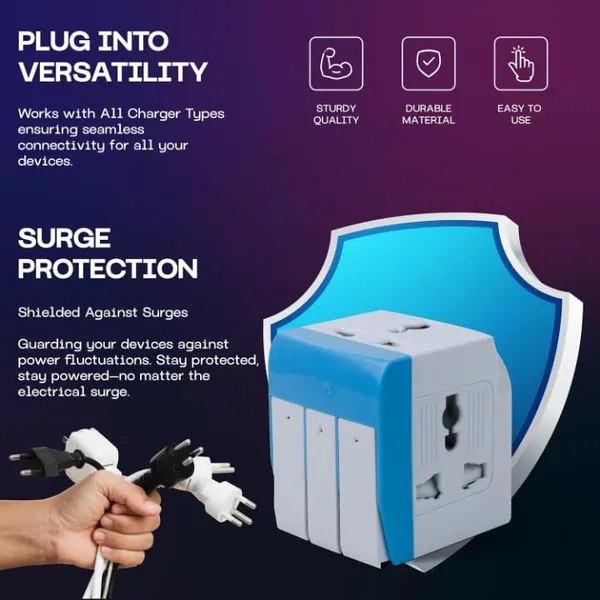 _3-In-1_Universal_Travel_Adapter_Multi-Plug_With_Individual_Switch_Socket_With_Spike_Buster_Fuse_Protected_|_Multiplug_Three_Pin_Plug_Socket_|3_Pin_3_Way_Plug_For_Home,_Office_Laptop_Desktop_(Sp3-1)