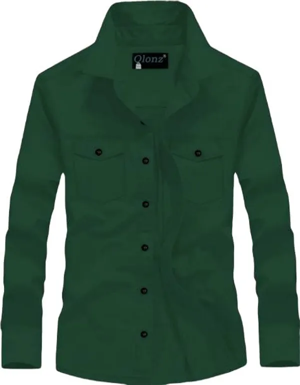 Crafted_for_Comfort:_Men's_Bamboo_Fiber_Casual_Shirt,_Green,_X-Large