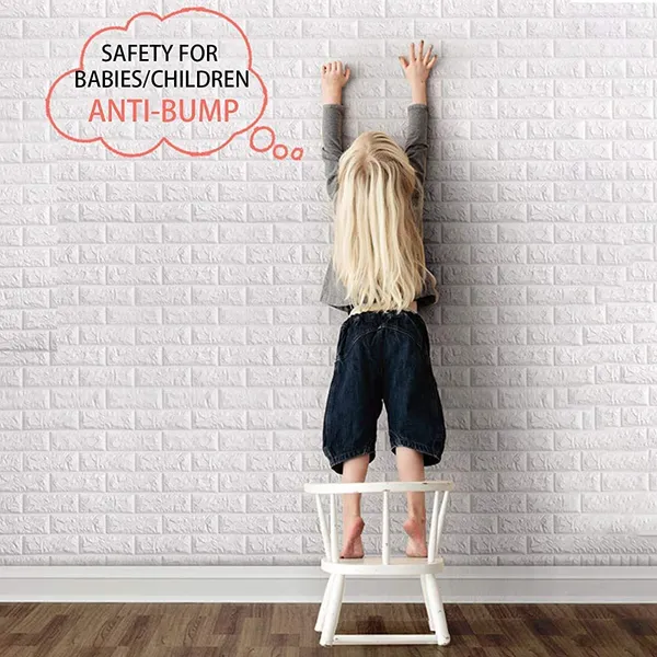 _Brick_Wallpaper_-_Self_Adhesive_Pe_Foam_Brick_Design_3D_Wall_Stickers/Diy_Wallpaper_For_Home_Hotel_Living_Room_Bedroom_&_Caf�_(70_X_77Cm,_Appx._5.8Sq_Feet)_White_(Pack_Of_30)