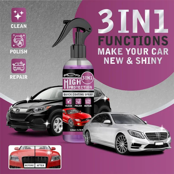 _Car_Shine_3-In-1_High_Protection_Car_Spray,_Car_Coating_Agent_Quick_Car_Coating_Spray,_Water-Proof,_Fouling_Resistance,_Anti-Aging,_Suitable_For_Car_Polishing_110Ml_(Pack_Of_1)