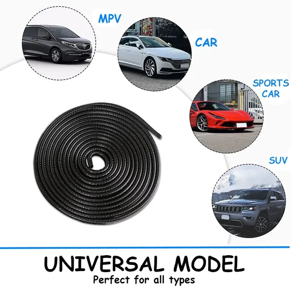 Anti-Scratch_Anti-Collision_Heavy_Duty_Edge_Guard_Door_Protection_U_Shape_Edge_Trim_Rubber_Seal_Protector_Rubber_Clips_Fit_For_All_Cars_-_16Ft_5_Meters_(Black)