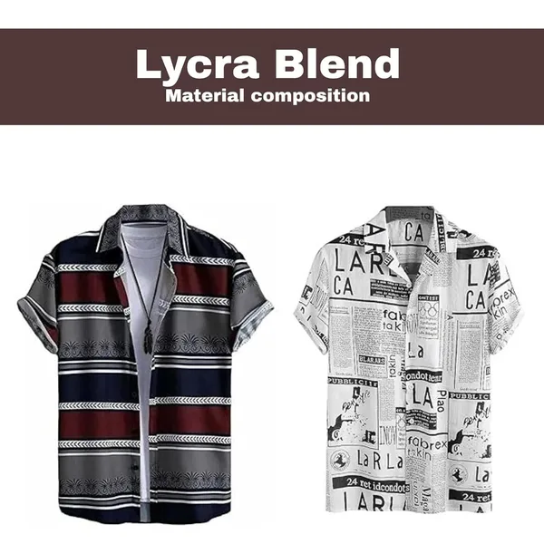 Rebelify_Men's_Lycra_Bland_Shirt_with_Half_Sleeves_Button_Down_Closure_Round_Collar_Neck_Printed_Pattern_Relaxed_Fit_and_Standard_Length_Maroon,_White