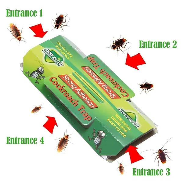 _Cockroach_Traps_For_Kitchen_With_Bait_10_Pcs,_Strong_Adhesive_Cockroach_Trap_For_Home,_Sticky_Cockroach_Repellent_Traps_For_Insects,_Home_Bugs,_Safe_&_Easy_To_Use_-_Pack_Of_10
