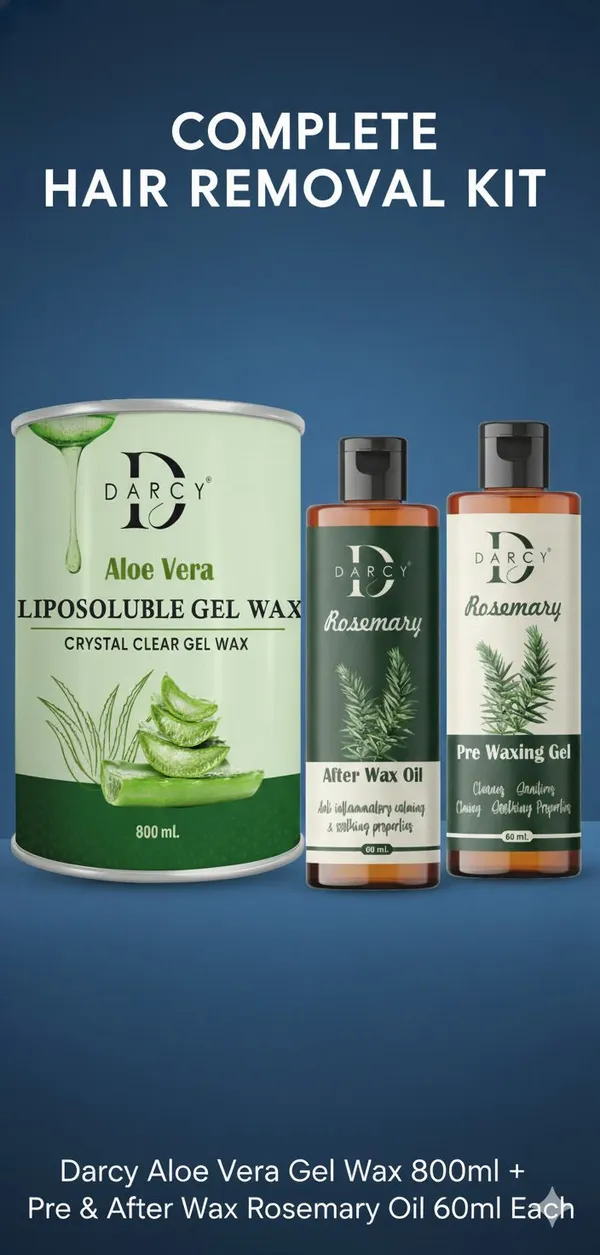 Darcy_Aloe_Vera_Liposoluble_Gel_Wax_800ml_with_Pre-Waxing_Gel_&_After-Wax_Oil_Wax_(800_ml)