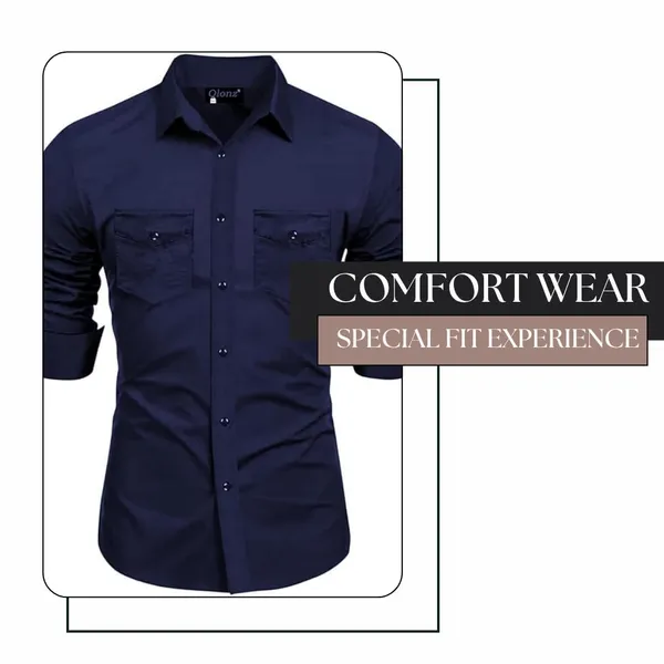 Rebelify_Men's_Cotton_Blend_Shirt_with_Pockets_Full_Sleeves_Collared_Neck_Solid_Pattern_Botton_Down_Closure_Relaxed_Fit_and_Standard_Length_Blue