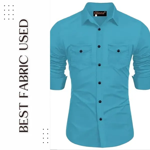 Rebelify_Double_Pocket_with_Flap_Men_Cargo_Cotton_Shirt