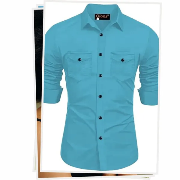 Rebelify_Double_Pocket_with_Flap_Men_Cargo_Cotton_Shirt