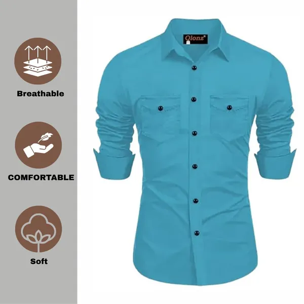 Rebelify_Double_Pocket_with_Flap_Men_Cargo_Cotton_Shirt