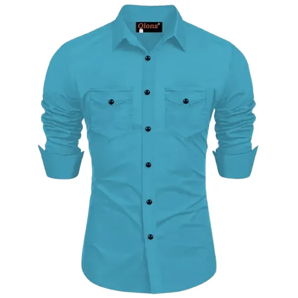 Rebelify_Double_Pocket_with_Flap_Men_Cargo_Cotton_Shirt