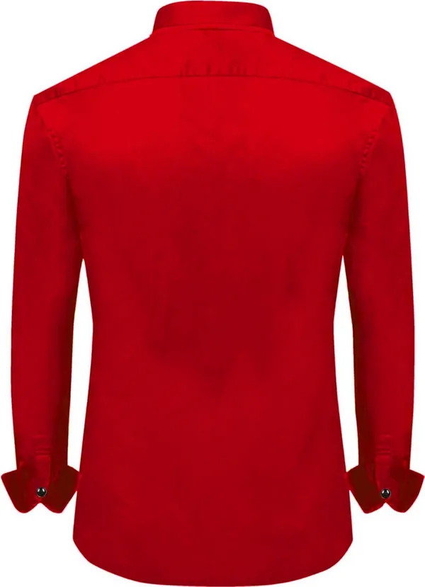 Rebelify_Double_Pocket_with_Flap_Men_Cargo_Cotton_Shirt_Red