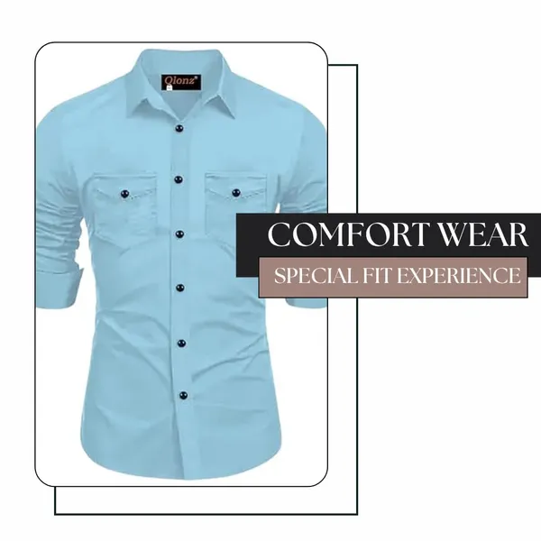 Rebelify_Men's_Cotton_Blend_Shirt_with_Pockets_Full_Sleeves_Collared_Neck_Solid_Pattern_Botton_Down_Closure_Relaxed_Fit_and_Standard_Length_Sky_Blue