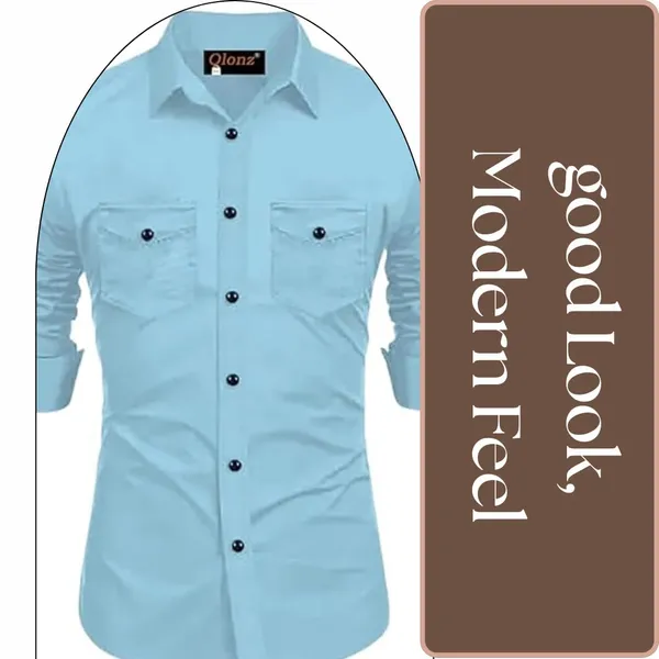 Rebelify_Men's_Cotton_Blend_Shirt_with_Pockets_Full_Sleeves_Collared_Neck_Solid_Pattern_Botton_Down_Closure_Relaxed_Fit_and_Standard_Length_Sky_Blue