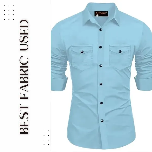 Rebelify_Men's_Cotton_Blend_Shirt_with_Pockets_Full_Sleeves_Collared_Neck_Solid_Pattern_Botton_Down_Closure_Relaxed_Fit_and_Standard_Length_Sky_Blue