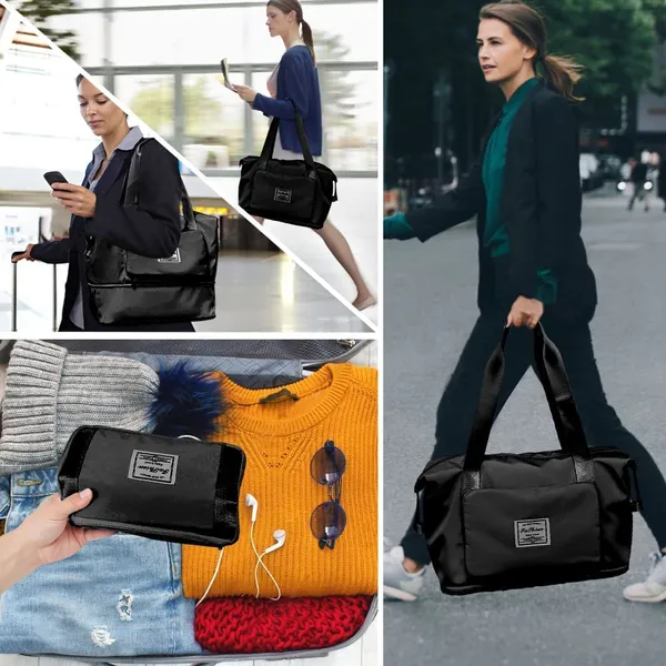 Foldable_Duffle_Bag_For_Travelling_|_Waterproof_And_Large_Travel_Bag_For_Women_Luggage_|_Expandable_&_Multipurpose_Large_Capacity_Weekender_Carry_Bag_For_Women_Travel_(Black)