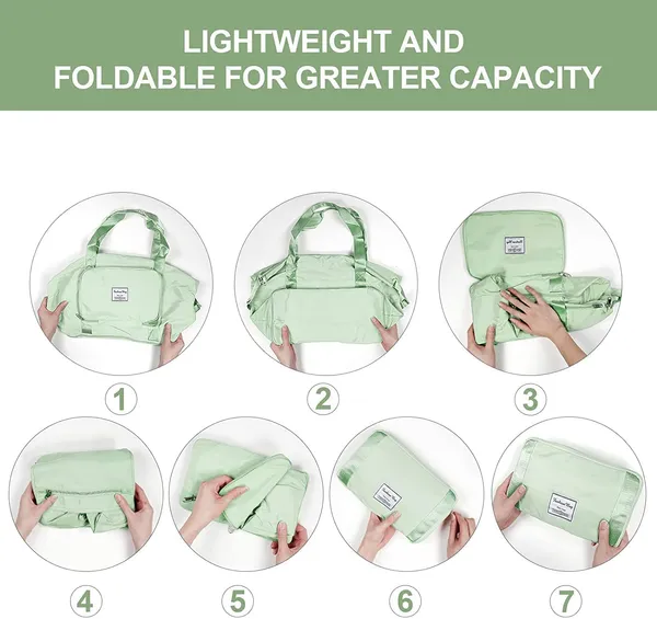 Foldable_Duffle_Bag_For_Travelling_|_Waterproof_And_Large_Travel_Bag_For_Women_Luggage_|_Expandable_&_Multipurpose_Large_Capacity_Weekender_Carry_Bag_For_Women_Travel_(Green)