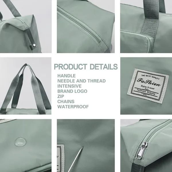 Foldable_Duffle_Bag_For_Travelling_|_Waterproof_And_Large_Travel_Bag_For_Women_Luggage_|_Expandable_&_Multipurpose_Large_Capacity_Weekender_Carry_Bag_For_Women_Travel_(Green)
