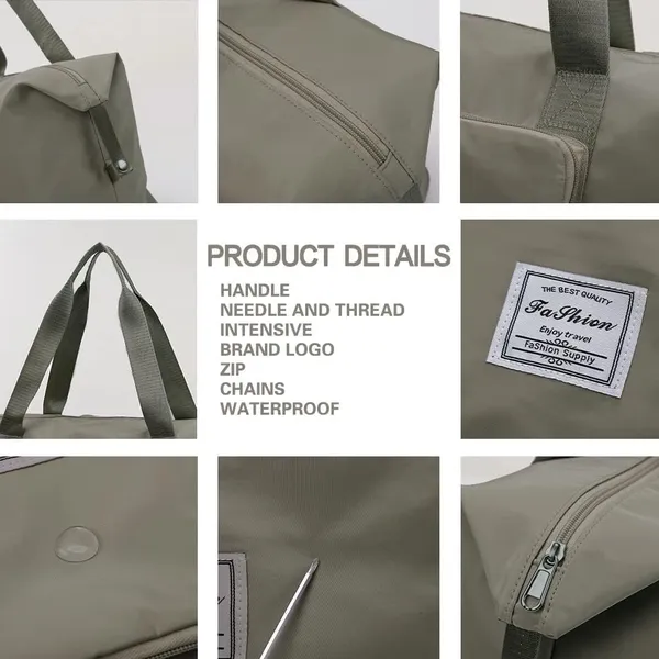 Nylon_Foldable_Duffle_Bag_For_Travelling_|_Waterproof_And_Large_Travel_Bag_For_Women_Luggage_|_Expandable_&_Multipurpose_Large_Capacity_Weekender_Carry_Bag_For_Women_Travel_(Grey),_22_Cm